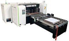 उच्च रिज़ॉल्यूशन नालीदार डिजिटल प्रिंटिंग मशीन स्वचालित स्ट्रेट आउट इंकजेट प्रिंटर मशीन