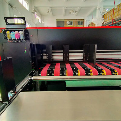 इनलाइन डिजिटल बॉक्स प्रिंटिंग प्रेस औद्योगिक इंकजेट प्रिंटिंग मशीनें