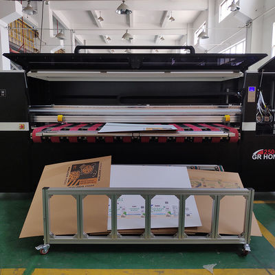 एक मल्टी पास डिजिटल प्रिंटिंग प्रक्रिया नालीदार प्रिंटर