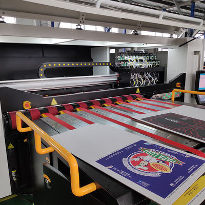24 हेड नालीदार डिजिटल प्रिंटिंग मशीन उपकरण कार्टन इंकजेट प्रिंटिंग मशीन